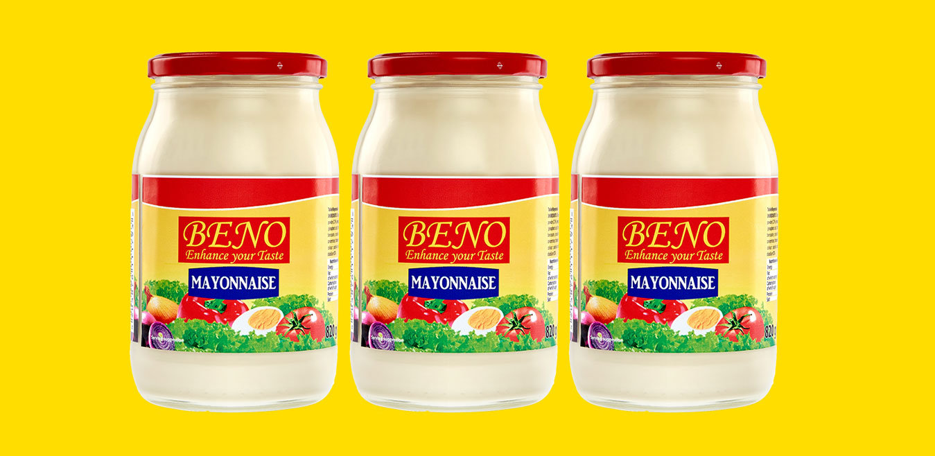 Beno Foods UK Mayonnaise x 3