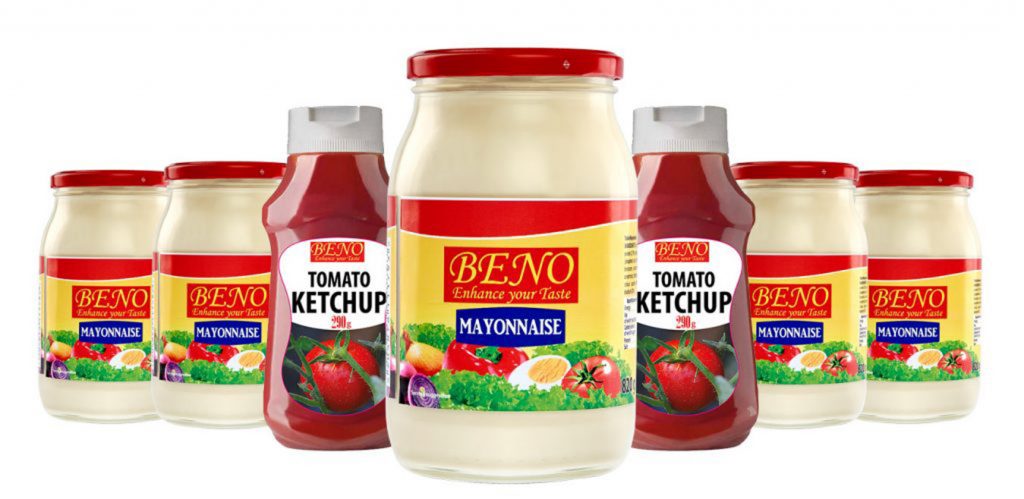 Beno Foods UK Mayonnaise Ketchup